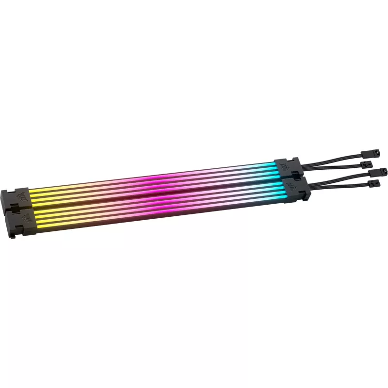 iCUE ARGB PSU kabelių juostos, LED juostelės 2x 240 mm, maitinimo šaltinio kabeliams