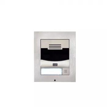 IP durų skambutis Solo be kameros / nikeliuotas 9155301S 2N