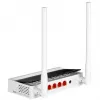 Stalinis maršrutizatorius TOTOLINK N300RT – vienos juostos 2.4 GHz Wi‑Fi 4, 300 Mbps, 5x RJ-45 Fast Ethernet prievadai, 2 išorinės 5 dBi antenos