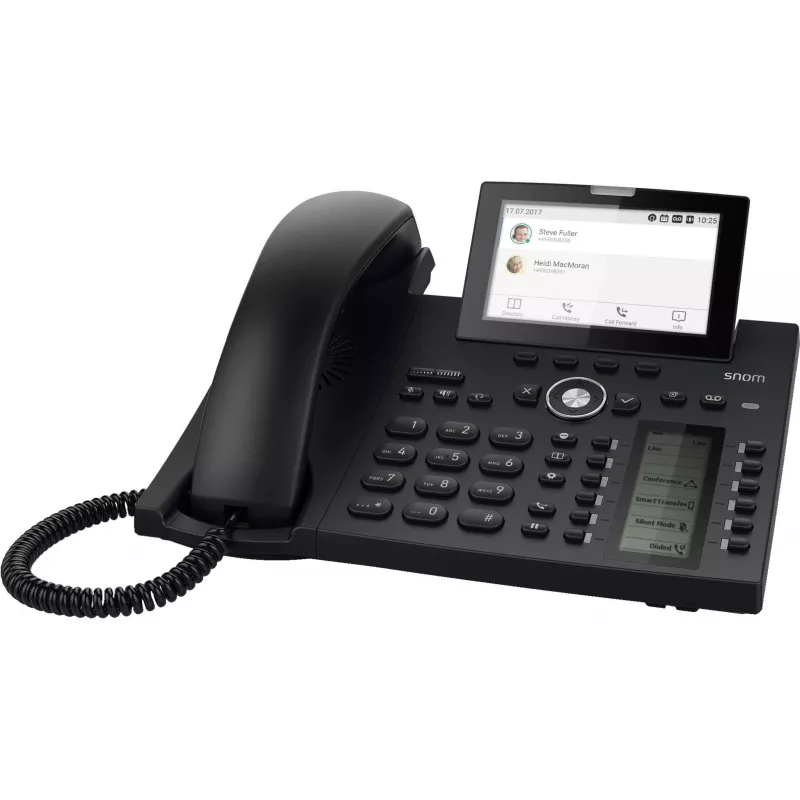 SNOM D385N juodas be Bluetooth be maitinimo bloko (00004600)
