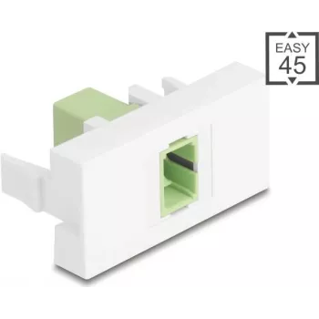 Patch panel modulis DELOCK 90894 SC Simplex, Lindgreen White