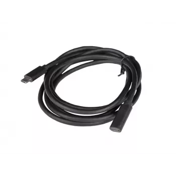 USB kabelis LANBERG CA-USBE-20CC-0015-BK USB-C į USB-C 1,5 m, USB 3.2 Gen 1 (5 Gbit/s), auksuoti kontaktai, juodas