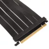 Kolink PCI Express 5.0 x16 į x16 lankstusis kabelis, 90 laipsnių, juodas – 30 cm