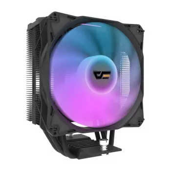 Darkflash Z4 PRO MIST BLACK 240 mm radiatoriaus komplektas su ARGB apšvietimu