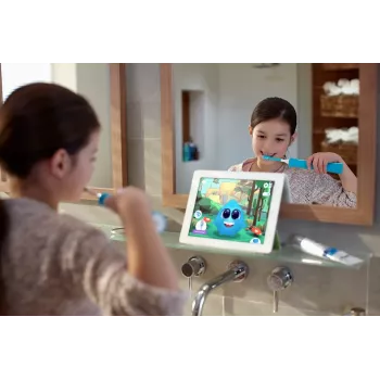 Sonic dantų šepetėlis vaikams Philips Sonicare For Kids HX6352/11 Aqua