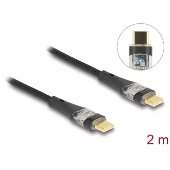 Delock 80764 USB laidas juodas