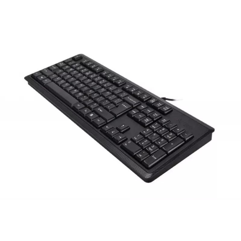 A4Tech KR-92 klaviatūra Universal USB QWERTY angliška Juoda