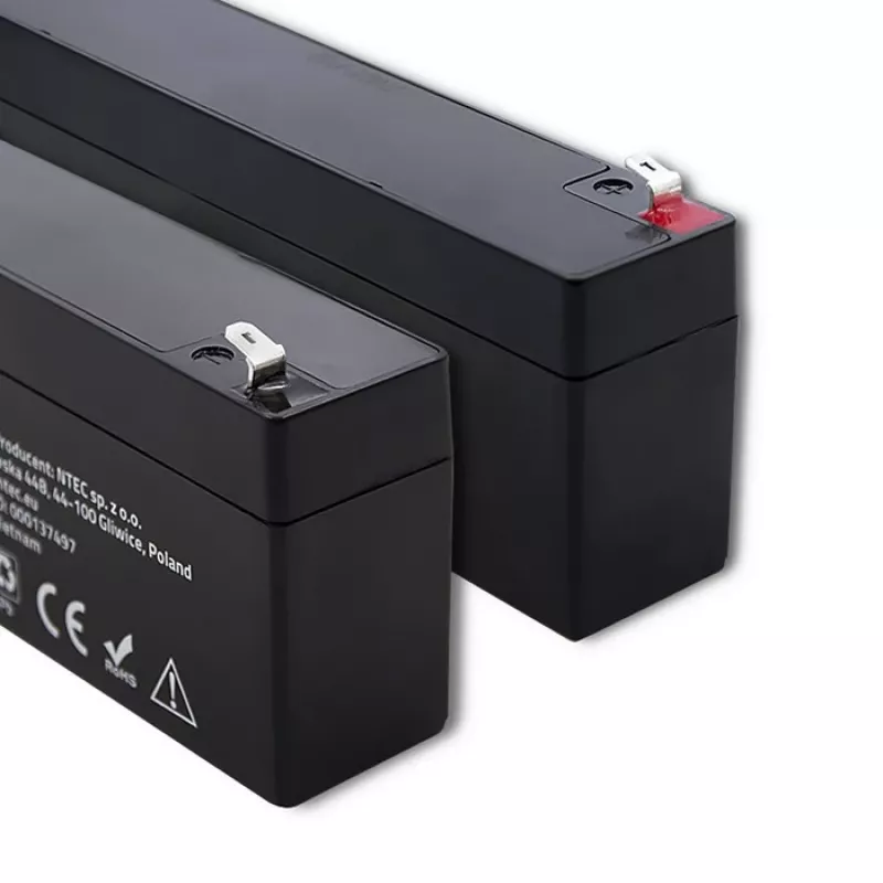 Sandari AGM baterija QOLTEC 12V 2,3Ah UPS ir atsarginės maitinimo sistemoms, maks. iškrova 34,5A