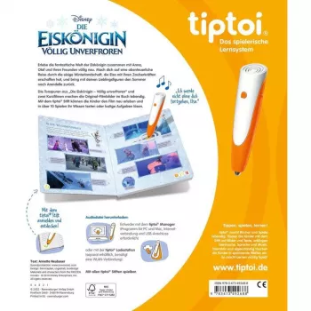 tiptoi Frozen – Visiškai atšaldyta, mokomoji knyga