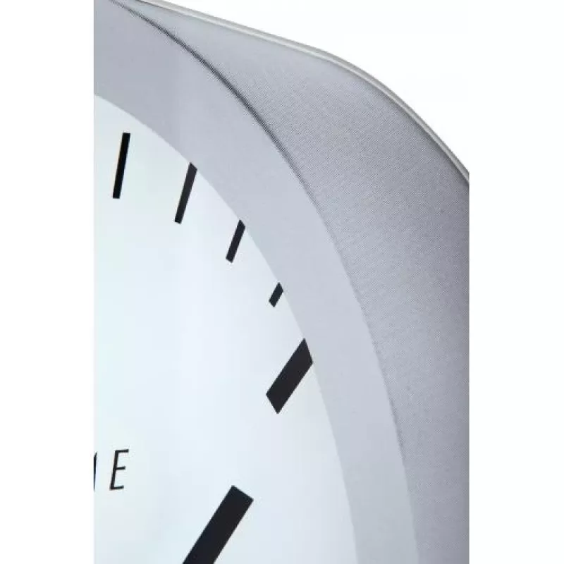 NeXtime Magic Stripe sieninis laikrodis 3031, 25x35.2 cm, baltas