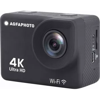 AgfaPhoto Action Cam AC9000BK 4K, vandeniui atspari, Wi-Fi, lėtas judesys/laiko intervalas