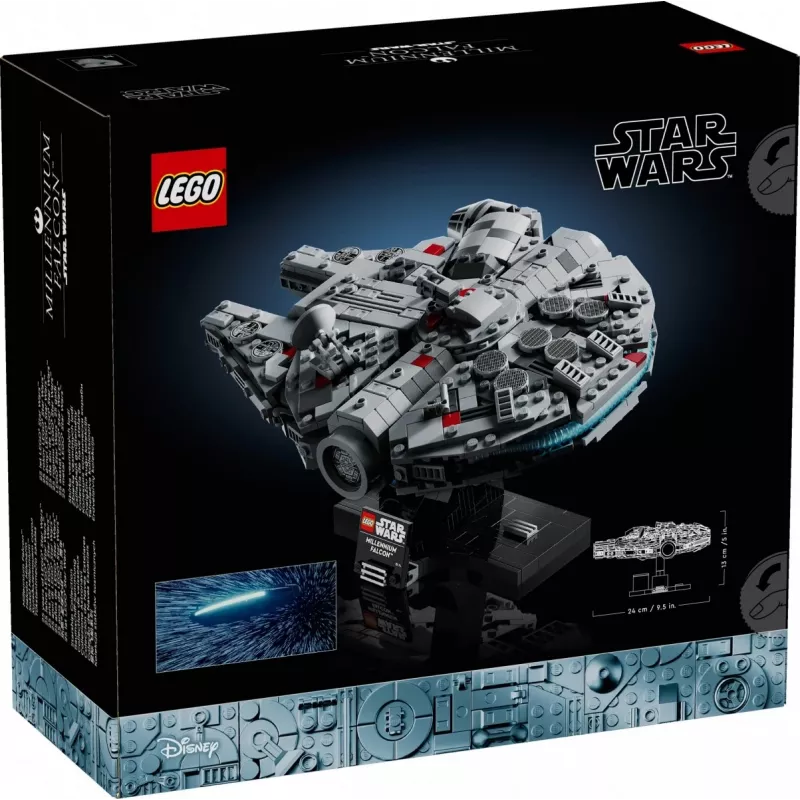 LEGO Star Wars 75375 Millennium Falcon konstruktorius, 921 detalė, 18+, 190×240×130 mm