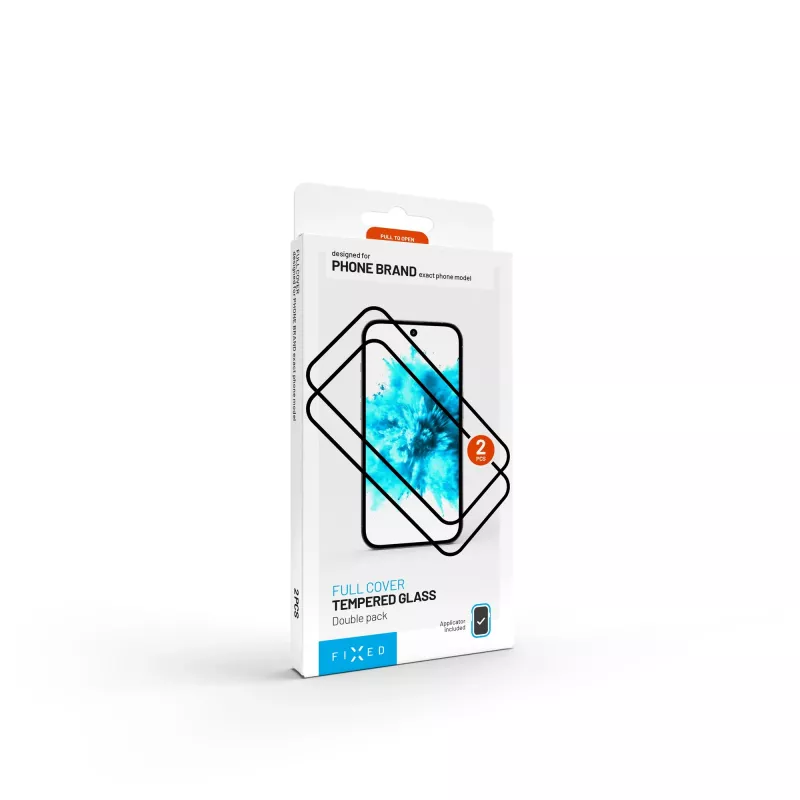 Tempered Glass Screen Protector FIXED Full Cover 2.5D, Samsung Galaxy S26+ — 2 vnt, juoda