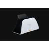 Įkrovimo stovelis Razer RC21-01900100-R3U1, skirtas PlayStation 5 valdikliams – baltas, įkrauna vieną valdiklį, komplekte USB-C į USB-A laidas