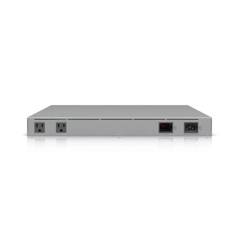 Ubiquiti USW Mission Critical – valdomas Gigabit Ethernet komutatorius su baterijų atsargine sistema
