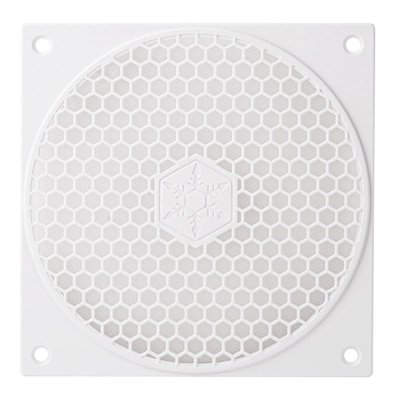 Dulkių filtras Silverstone FF121 ABS Nailonas Baltas 120mm