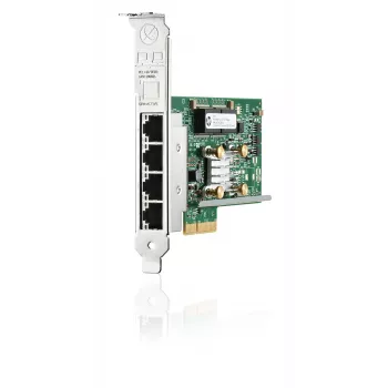 HPE 331T tinklo adapteris – PCIe 2.0 x4 Low Profile, 4x Gigabit Ethernet
