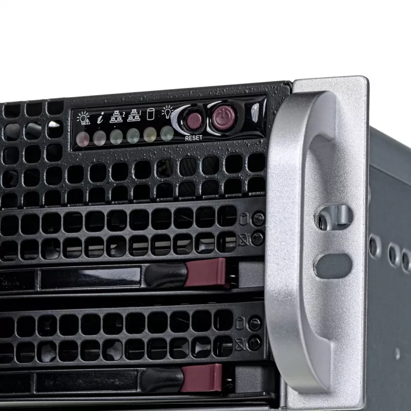 Serverinis korpusas Supermicro 825TQC-R802LPB Juodas