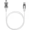 Goobay Ethernet-Cable USB-C 3.1 į RJ45 Slim 10 m - jungia maršrutizatorių, modemą arba (74391)