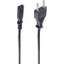 Maitinimo laidas ShiverPeaks BS60002-2 juodas 2 m