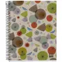 MIQUELRIUS College Notebook Eco Design 4 ruliuotas DIN A5 vidinė paraštė (A296399)