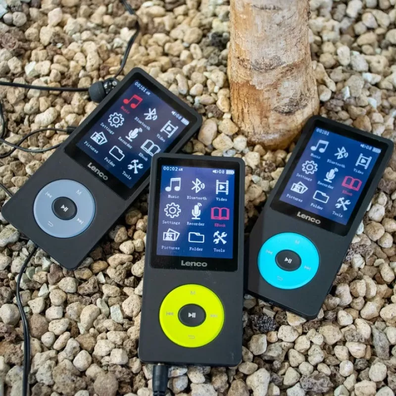 MP3 grotuvas Lenco Xemio-860GN 8 GB Juoda Liepa LCD 18h atkūrimas