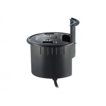 DeLOCK 3 prievadų USB į stalą montuojamas centras 62794