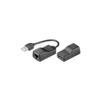 Wentronic Goobay CAT 5/5a/6 USB 1.1 keitiklis – USB signalo perdavimas tinklo kabeliu iki 40 m (93321)