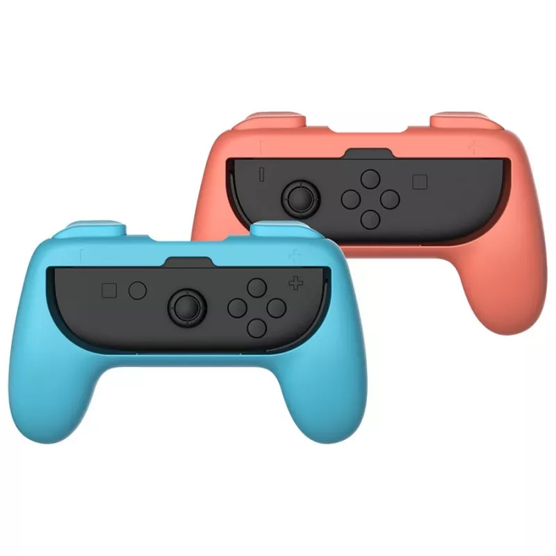 Subsonic Joy-Cons komforto rankenos Nintendo Switch & Switch 2 (rožinė/turkio spalva) – 2 vnt.