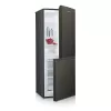 Šaldytuvas su šaldikliu MPM MPM-215-KB-39/E — 215 L, apatinis šaldiklis, tamsus inox, reversinės durelės, LED apšvietimas