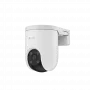 IP apsaugos kamera EZVIZ H8c Pro 4K Dome – 8 MP 3840×2160, Wi‑Fi, PoE/12V DC, „MicroSD“ iki 512 GB, lauko montavimas ant lubų, WDR, PTZ, IR naktinis matymas