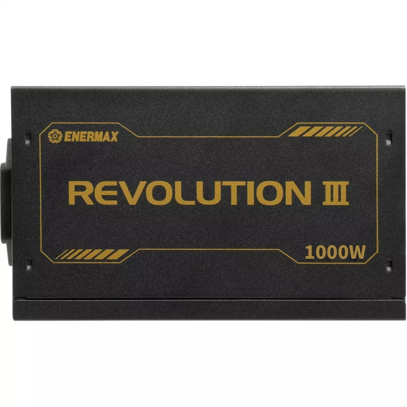 Maitinimo blokas ENERMAX ERV1000G-AHG-MAC, 1000 W, 20+4 pin ATX, pilnai modulinis, 80 PLUS Gold, juodas