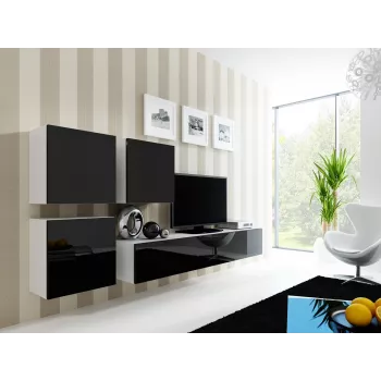 Cama Square Spintelė VIGO 50/50/30 baltas/juodas blizgus