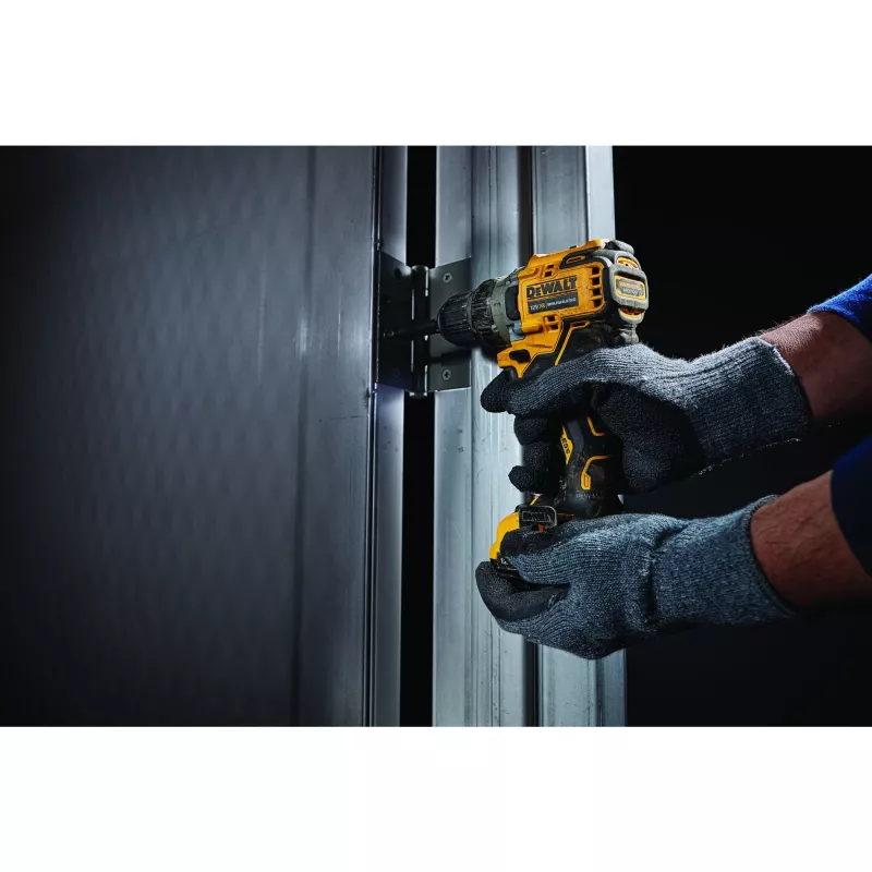 Akumuliatorinis suktuvas DeWALT DCD701D2-QW, 12V, 1500 aps./min., 57,5 N·m, 2×2 Ah baterijos