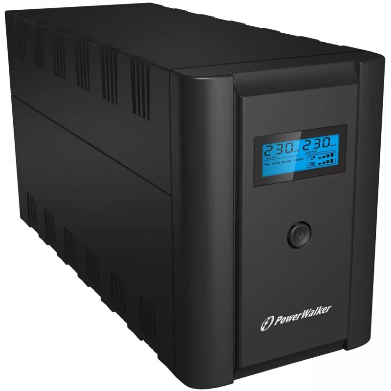 PowerWalker VI 2200 LCD/FR nepertraukiamo maitinimo šaltinis (UPS) linijinis-interaktyvus