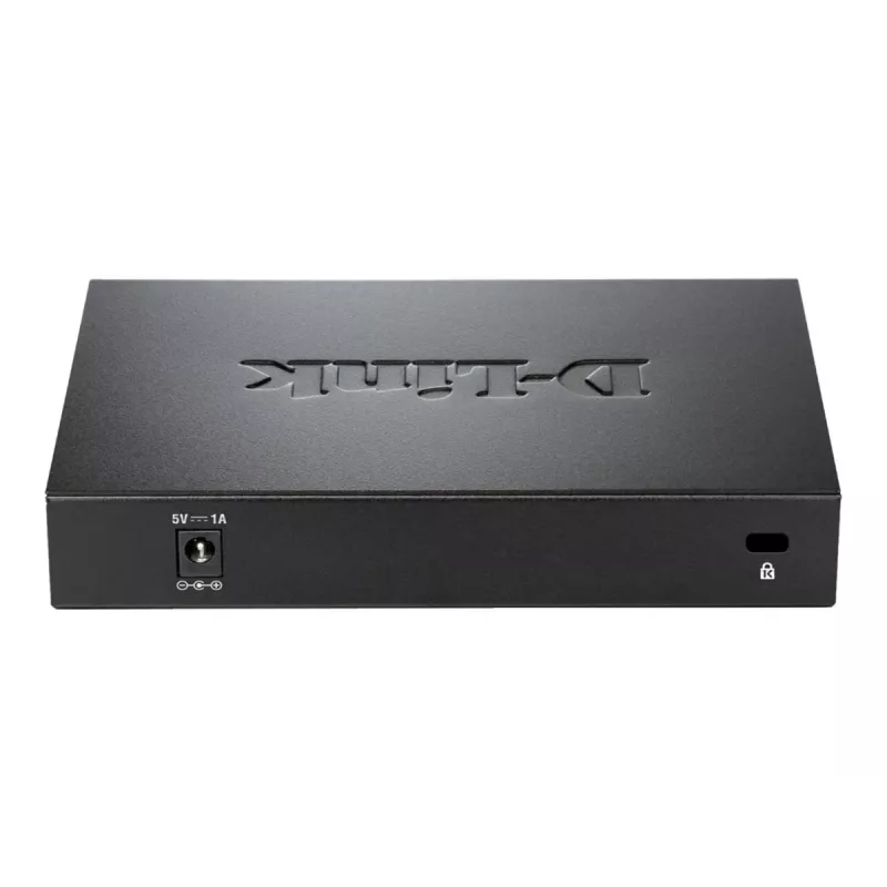 D-Link DES-108 juodas 8 prievadų Fast Ethernet jungiklis