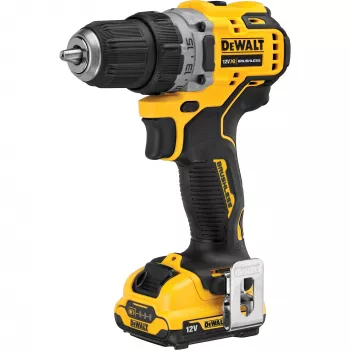 Akumuliatorinis suktuvas DeWALT DCD701D2-QW, 12V, 1500 aps./min., 57,5 N·m, 2×2 Ah baterijos
