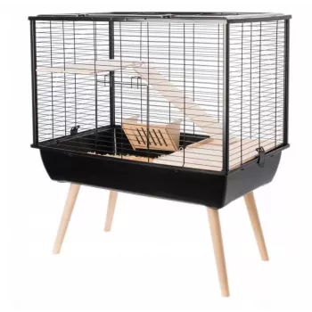 Narvas Zolux Cage Neo Muki stambiems graužikams H58, juodas