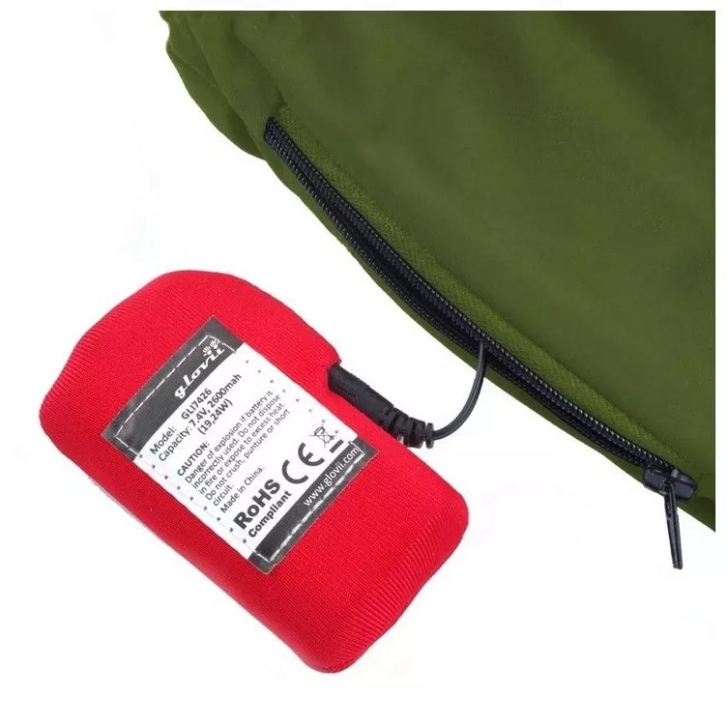 Šildomos kelnės Glovii GP1CXL Universal XL Žalia