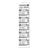 Ličio moneta/plokščia baterija everActive CR2450, 3 V, 5 mm aukštis – pakuotė 5 vnt.
