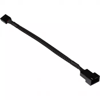 Prailginimo laidas Alphacool 18673 Plastikinis Juodas 150mm