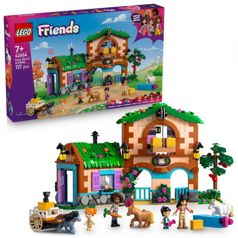 LEGO Friends 42654 Ponių ūkis su arklide