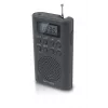 Nešiojamas radijo imtuvas Muse M-03 R su FM PLL derinimu, LCD ekranu, išorine antena, juodas