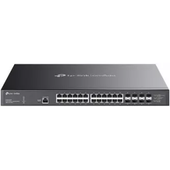 TP-Link Omada 32 prievadų 10GE L2+ valdomas jungiklis su 24 prievadų PoE++