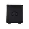PC Midi Tower Cooler Master MasterFrame 500 Mesh — Juodas su permatomu šonu, palaiko ATX/EATX, 2x200mm priekyje, 1x120mm gale