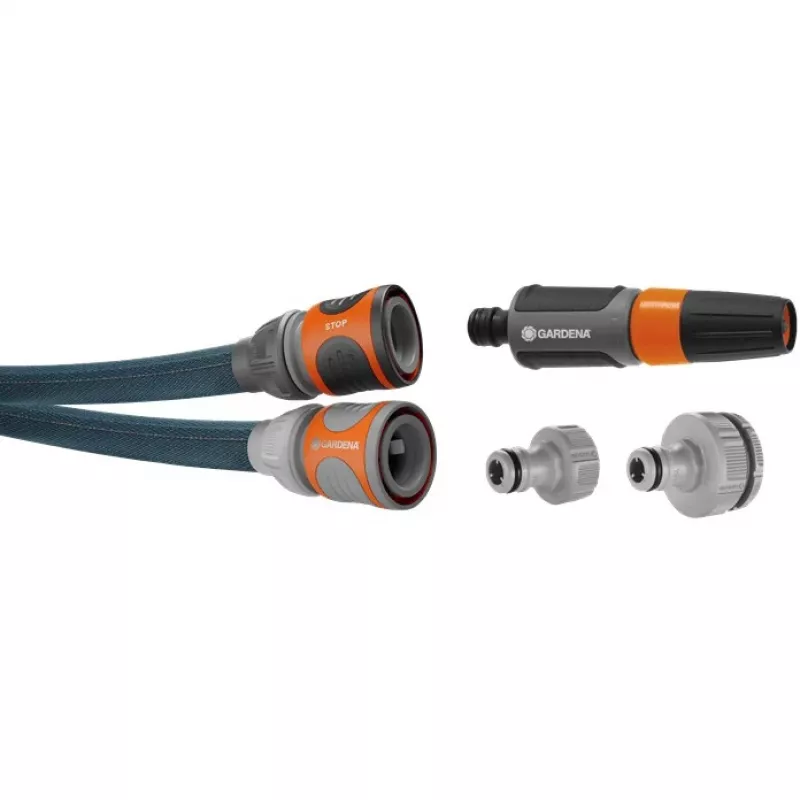 Sodo žarna GARDENA Liano 30 m PVC viršžeminė juoda pilka