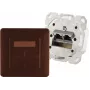 ShiverPeaks S-Conn BS74280-BR kištukinis lizdas 2 x RJ-45 rudas