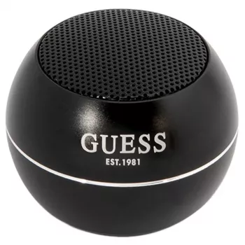 Nešiojamas garsiakalbis Guess Mini Bluetooth 3W juodas