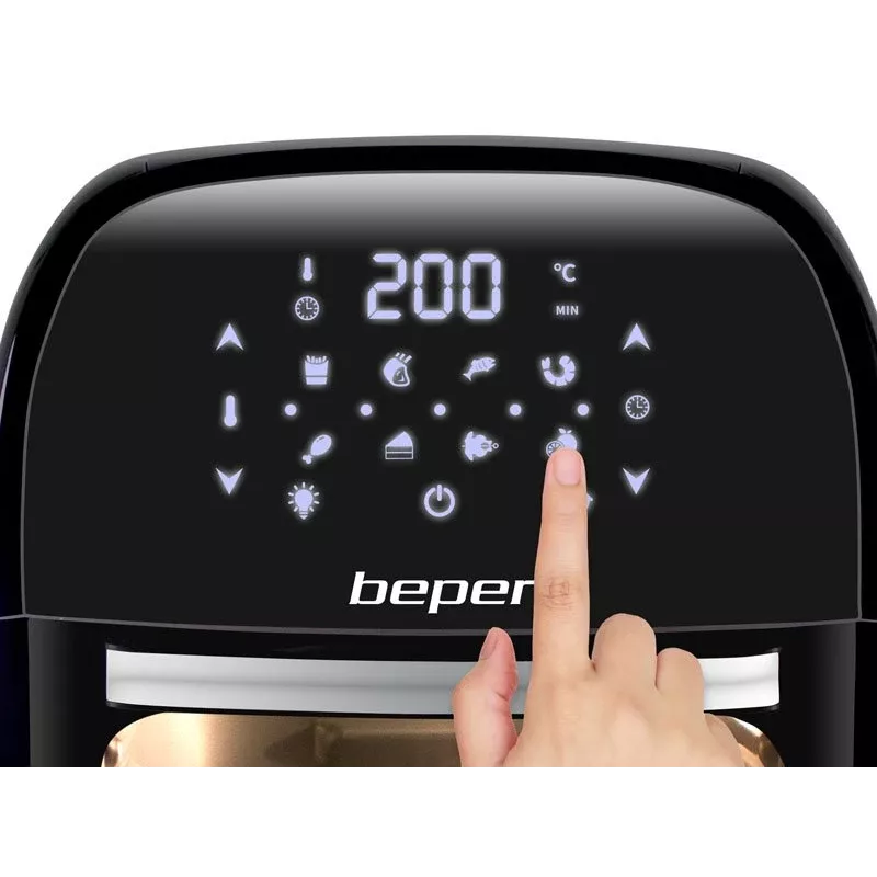 Oro gruzdintuvė Beper P101FRI012 12 L 1800 W Juoda