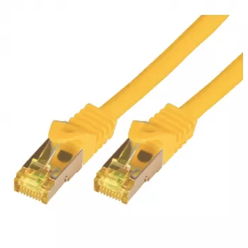 Tinklo kabelis M-Cab 20 m RJ-45 Cat7 geltonas